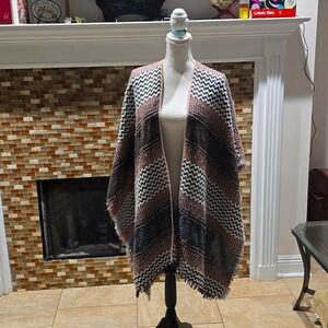 Covertop poncho sweater